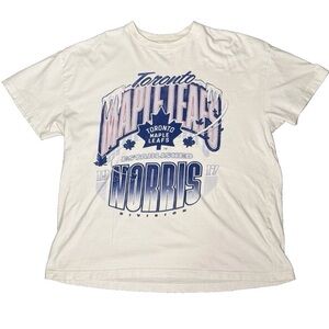 Men’s Size XXL Toronto Maple Leafs White T-Shirt Norris Division